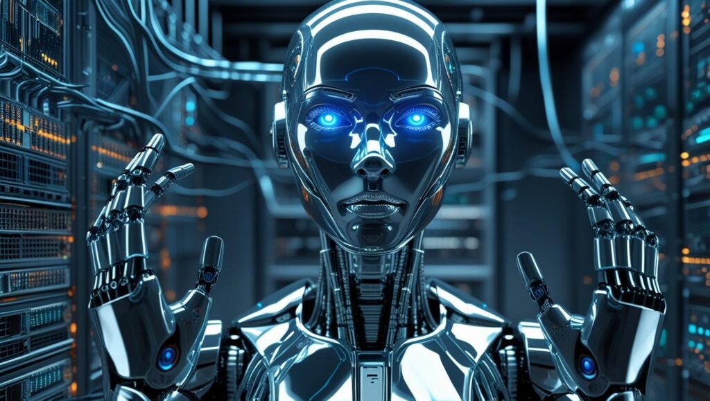 Ilustração sobre inteligência artificial e seu impacto na qualidade de TI.