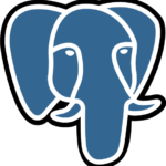 Logotipo do PostgreSQL, sistema gerenciador de banco de dados relacional de código aberto.